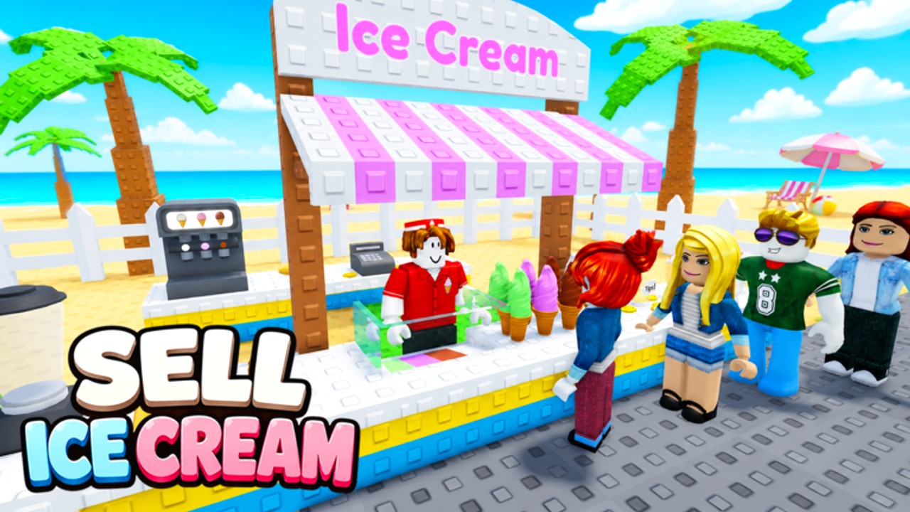 Sell Ice Cream tycoon plot overview and automated dessert shop